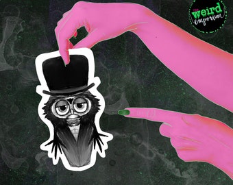 3” Furbadook Sticker / Babadook Sticker / Furby Sticker / Horror Movie Sticker / Horror Sticker / the weird emporium