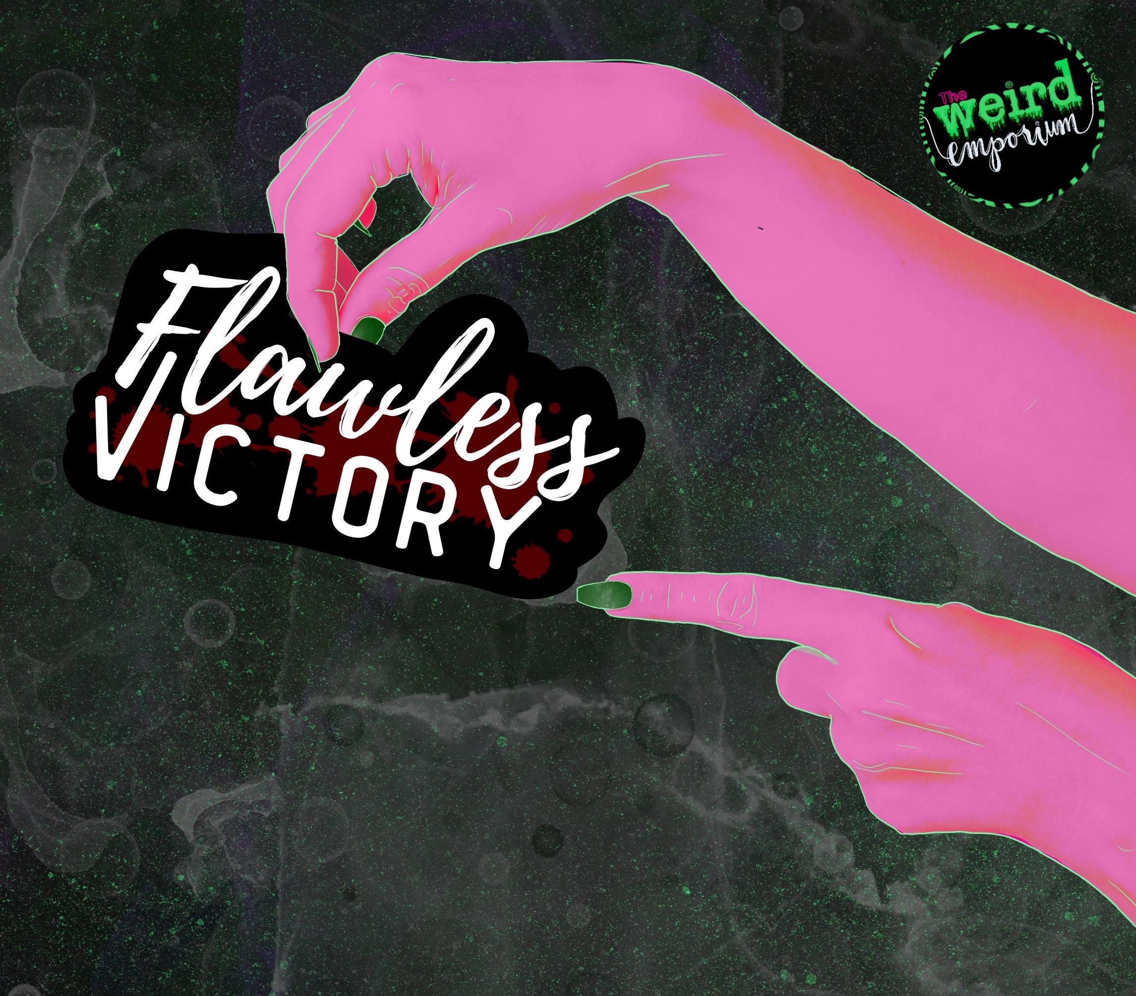 Flawless Victory Stickers for Sale