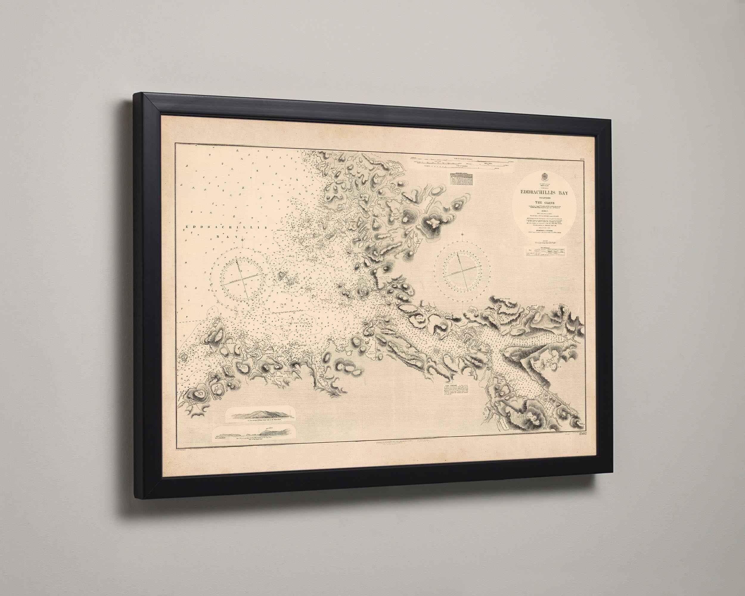 Eddrachillis Bay | Nautical Chart Number 2502 - Etsy