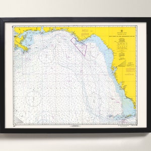 Key West tot de rivier de Mississippi | Oude kaart van Key West – afdrukken – Key West, Florida, Mississippi