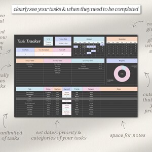Google Sheets Task Tracker and Smart Calendar, Task Scheduler ...