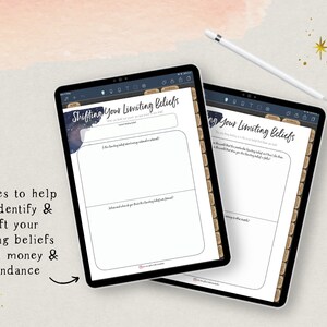 Digital Money Manifestation Planner & Journal, Law of Attraction Planner, Abundance, Self-Love, Money Mindset, Noteshelf, Goodnotes image 7