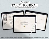 Digital Tarot Journal, Witchy Planner, Modern Witch Journal Digital, Moon Tarot, Goodnotes, iPad Planner, Mystic Journal, Oracle Journal