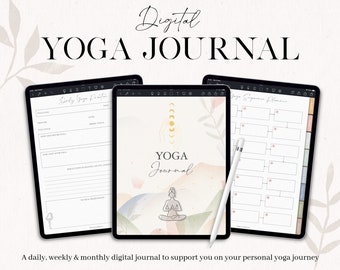 Personalised Yoga Journal By Designed