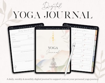 Personalised Yoga Journal By Designed