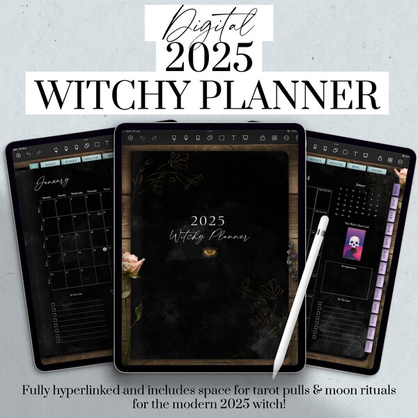 Witch Planner 2024 2025 Etsy