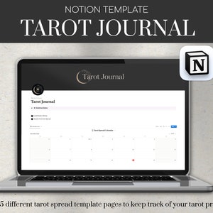 Printable Tarot Guide, Journal and Weekly Planner July 2023 Jun 2024 Pdf's  in A4, A5 & Letter Sizes 