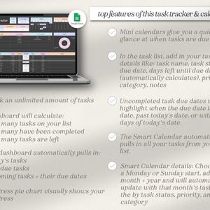 Google Sheets Task Tracker and Smart Calendar, Task Scheduler ...