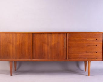 Vintage Swedish teak sideboard 'Trento' by Nils Jonsson for Troeds mid-century 60s retro