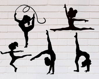 Download Gymnast Svg Etsy SVG Cut Files