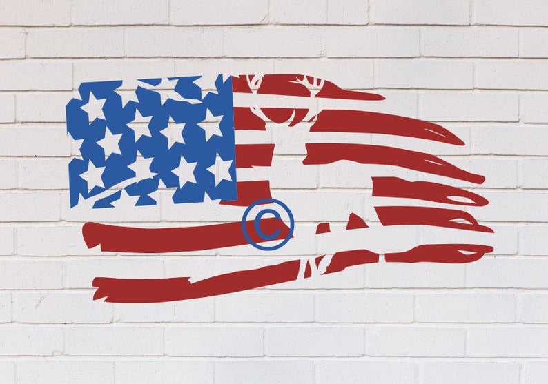 Download Hunting svg deer svg deer flag svg america flag svg buck ...