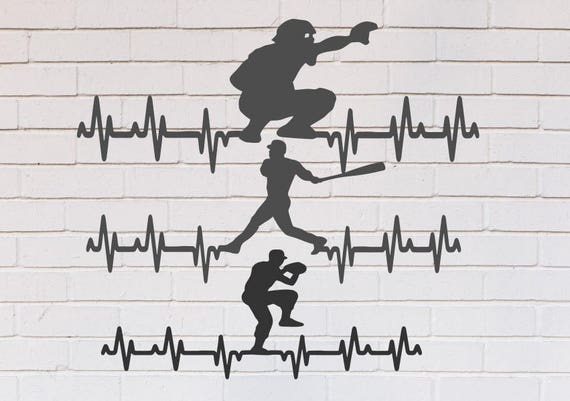 Free Free Baseball Heartbeat Svg 333 SVG PNG EPS DXF File