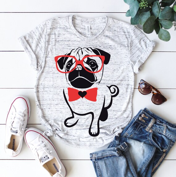 Download Pug svg Pug decal Pug decal car Pug silhouette Pug | Etsy