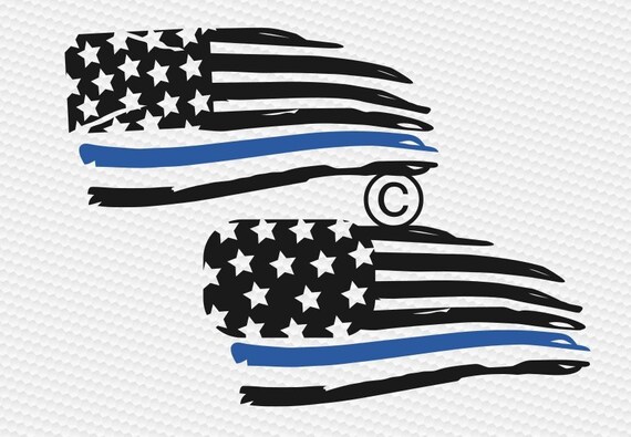Download Police svg thin blue line svg american flag svg police ...