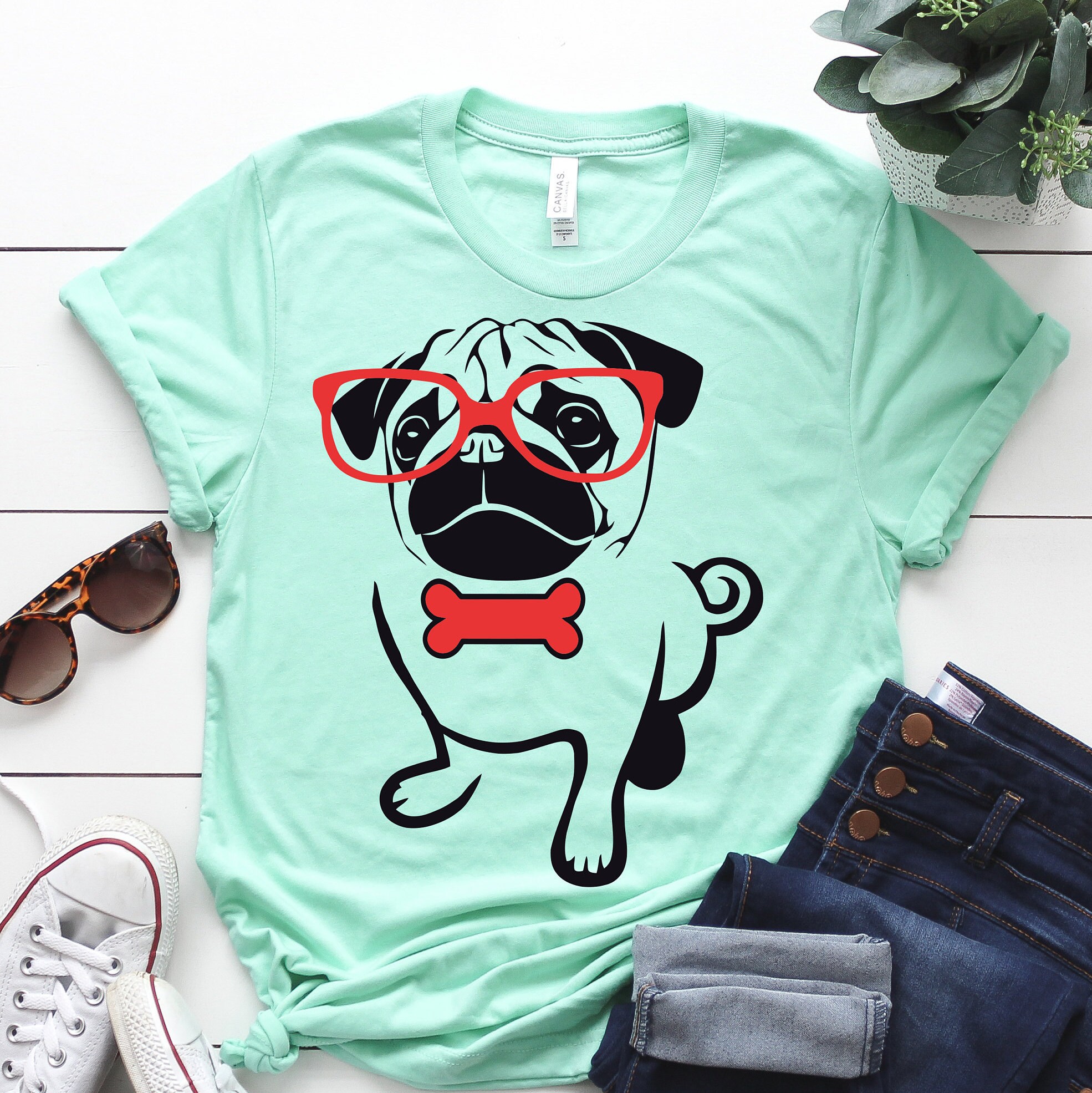 Download Pug svg dog svg pug dog svg pug clipart dog mom svg pug | Etsy