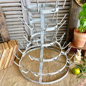 antique bottle rack 「HAND」 Antique Marcel Duchamp Bottle Rack, 1900s for sale at Pamono