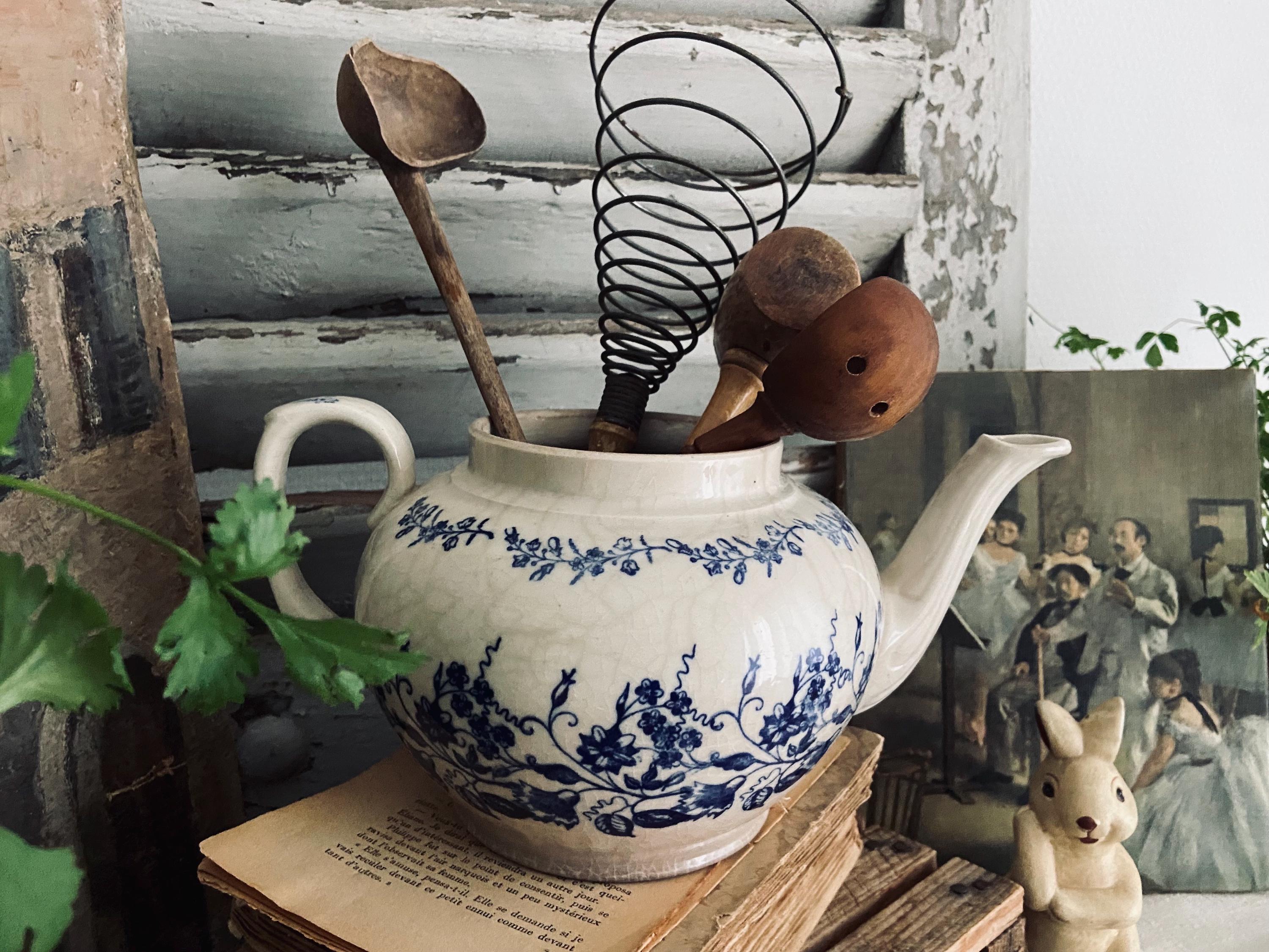 フランスアンティーク　st.UZE ミルクポット フランスアンティーク st.UZE ミルクポット