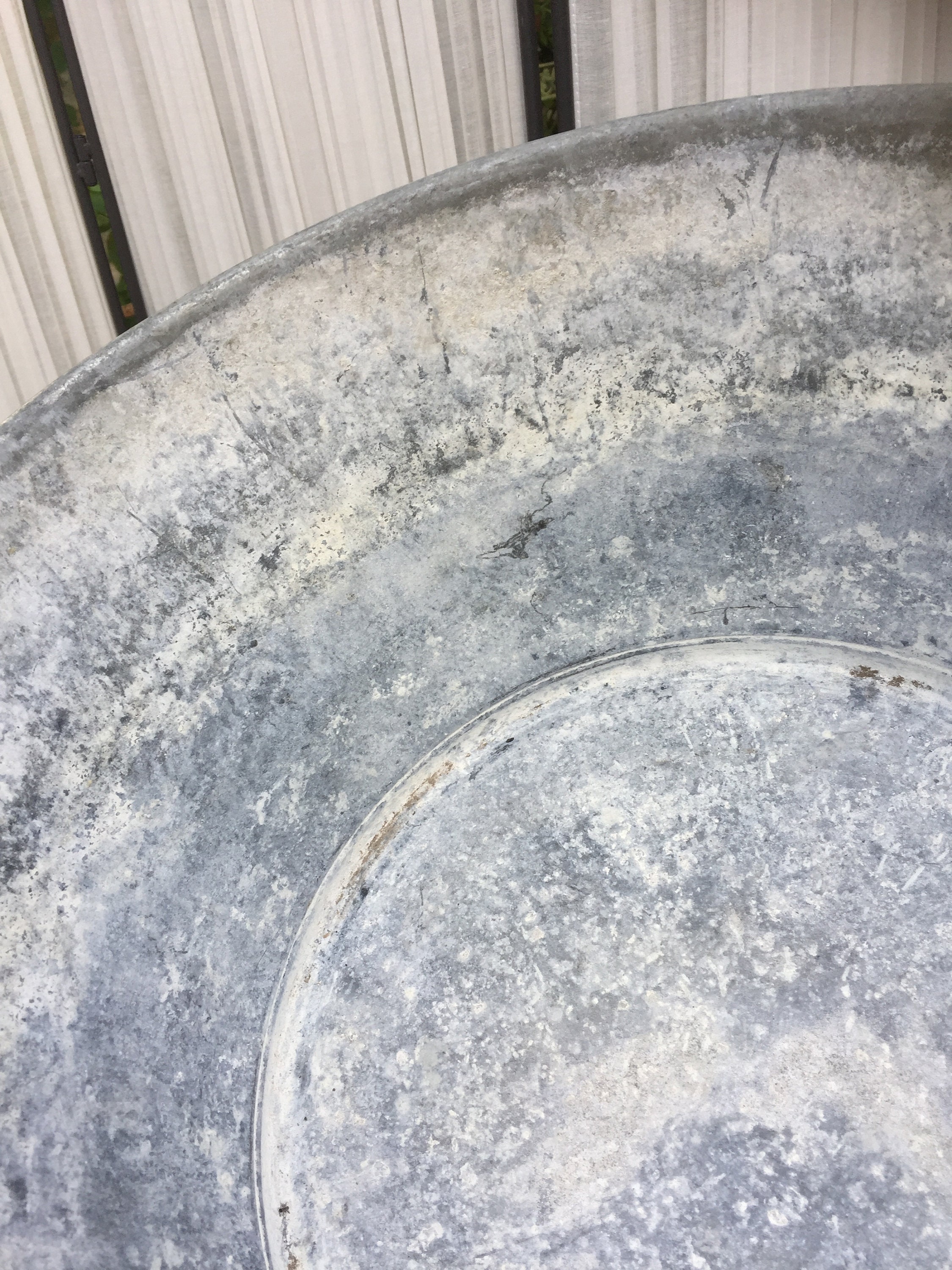 Französisch Zink Wäschewanne Waschkessel verzinkte | Etsy