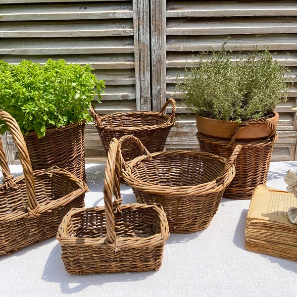 Small Wicker Basket Etsy