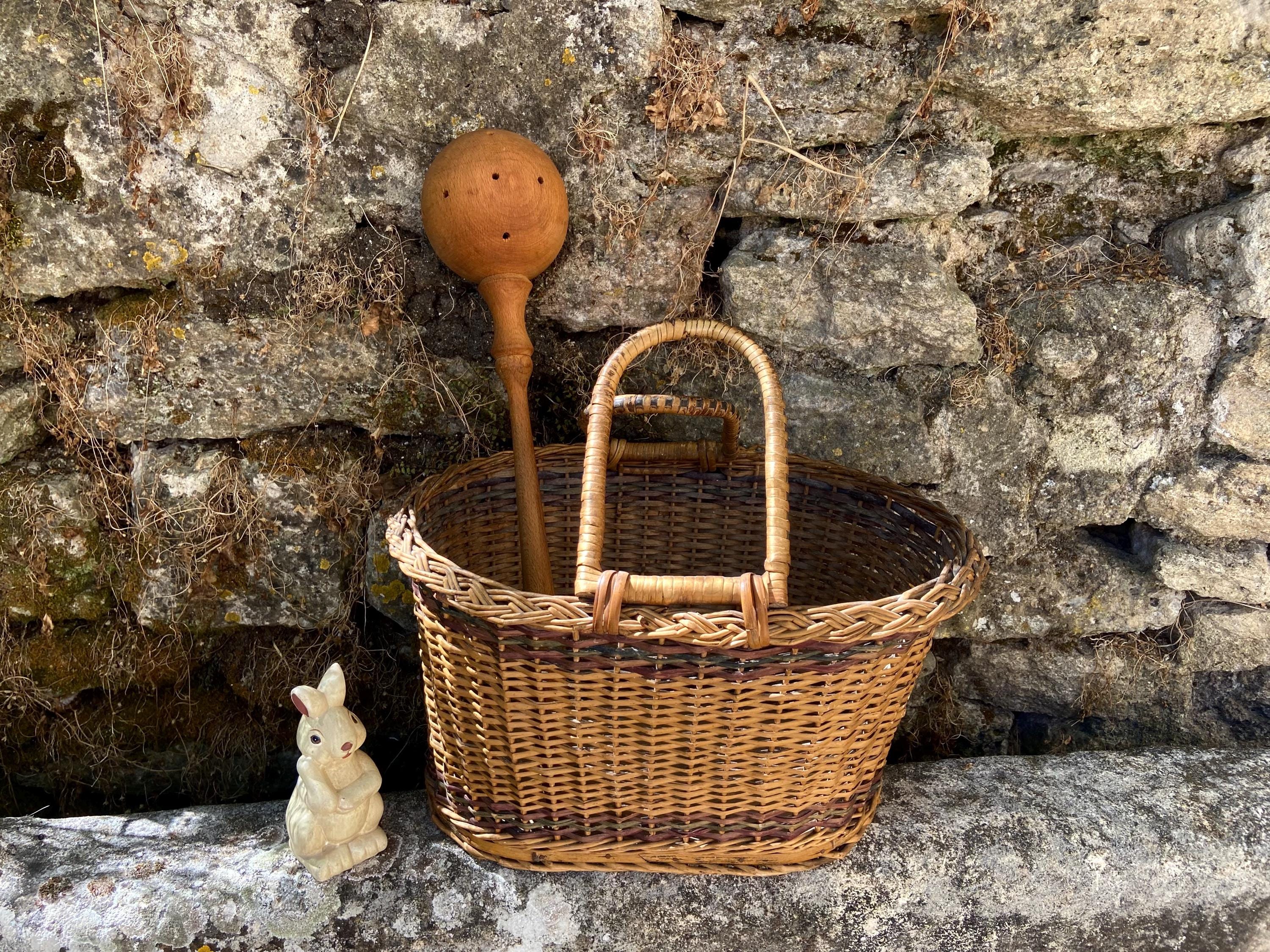 Vintage French Willow Basket - Etsy - Page 2
