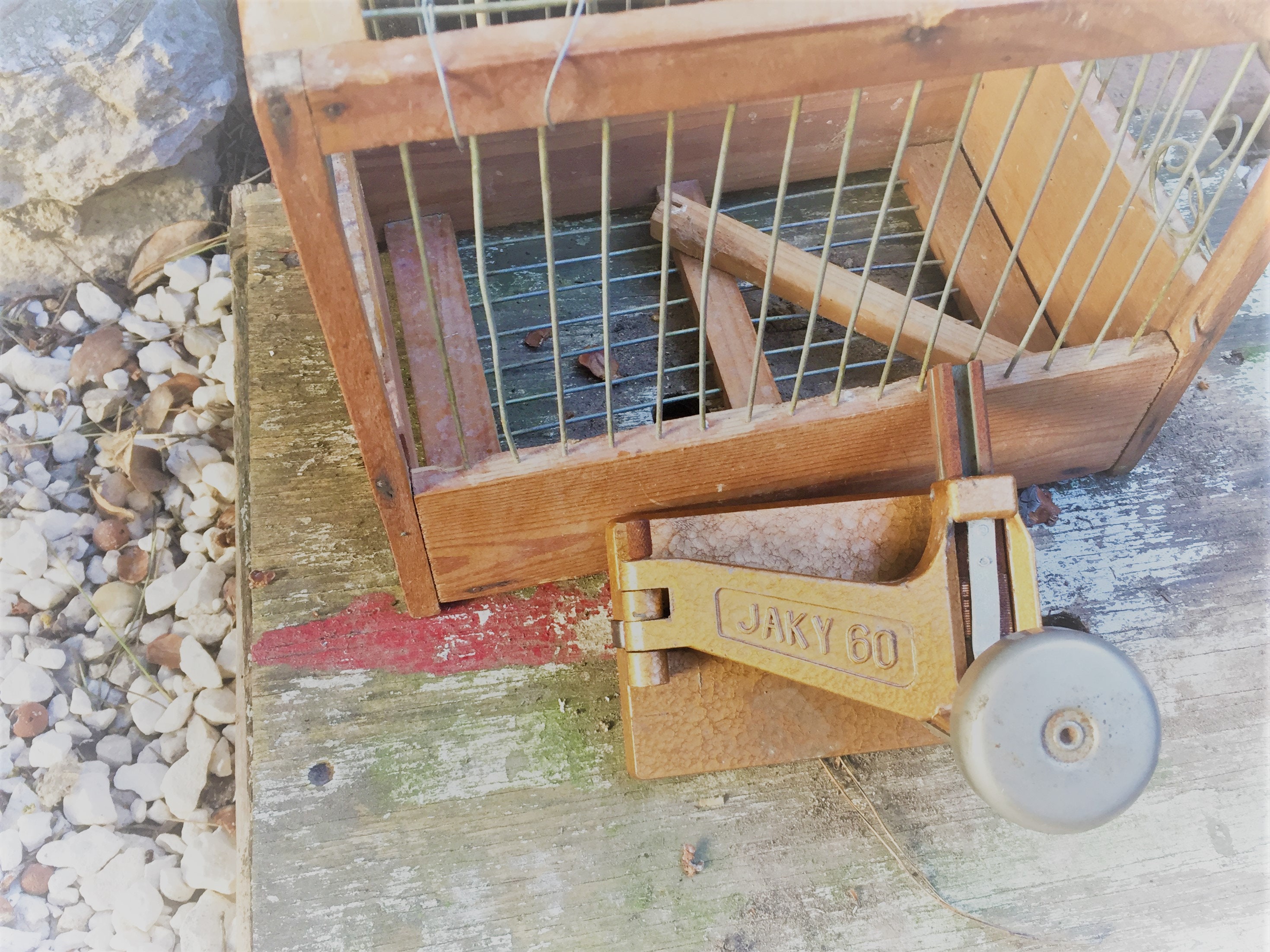 French Vintage Stapler JAKY 60 Sixties Office Collectible metal Stapler