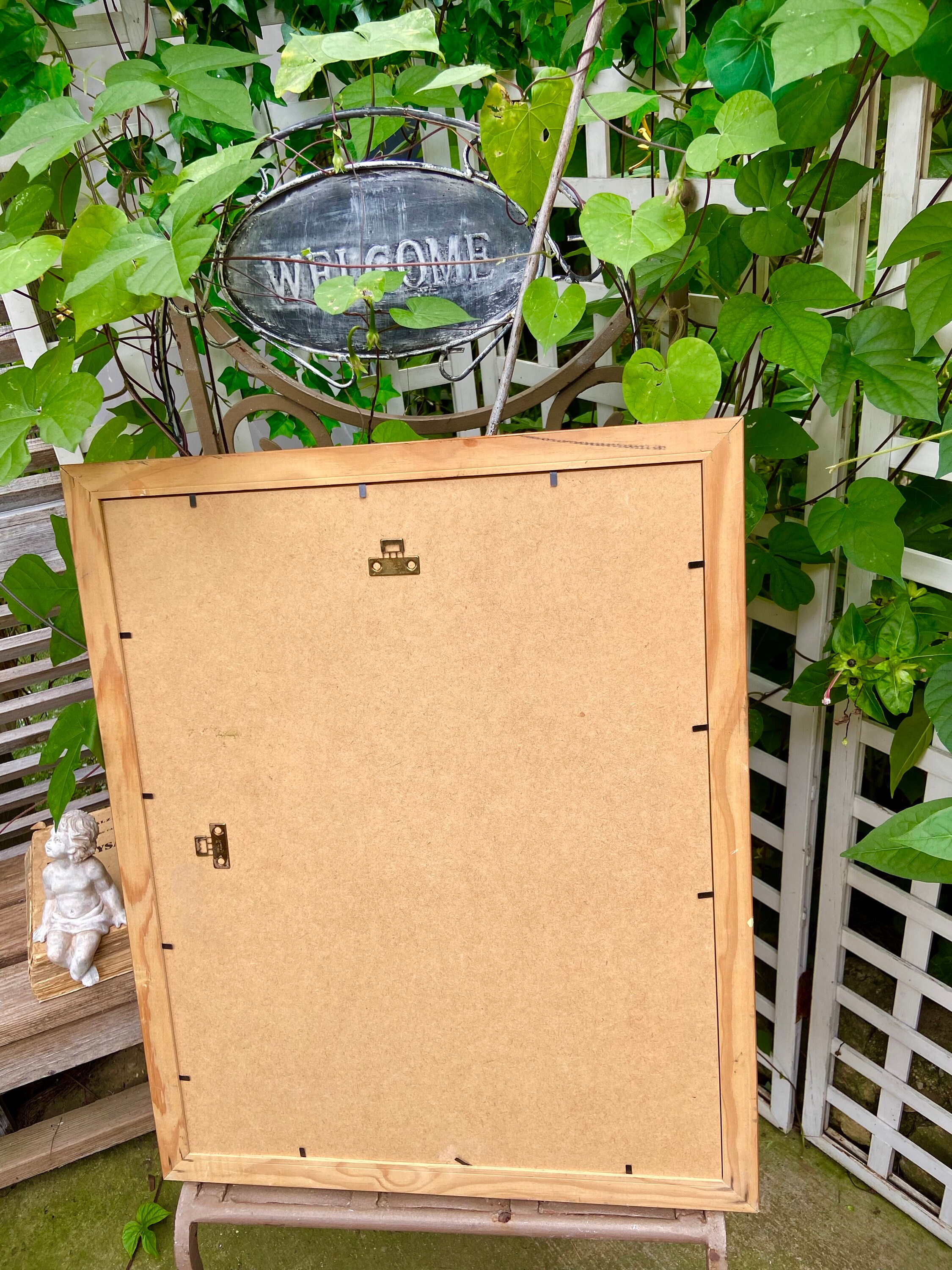 French Provincial educational posters, vintage framed school board