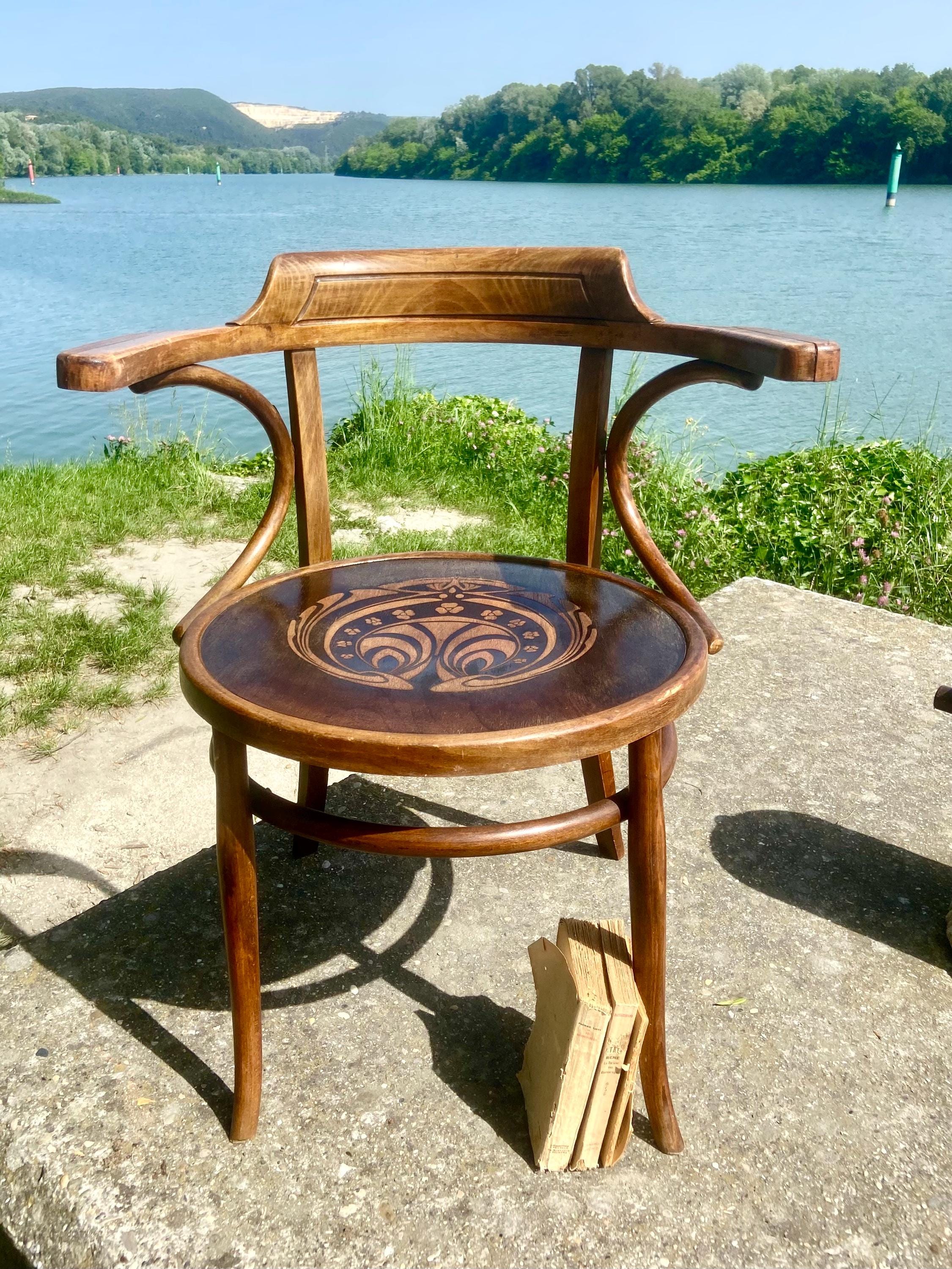 Fischel Czechoslovakia Antique Fischel Fischel Bentwood Chair