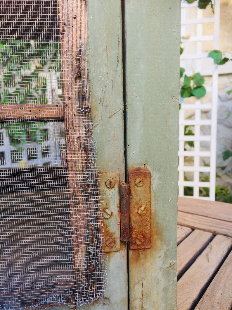 French Pie Safe Garde Manger Pantry Schrank antiker Shabby | Etsy