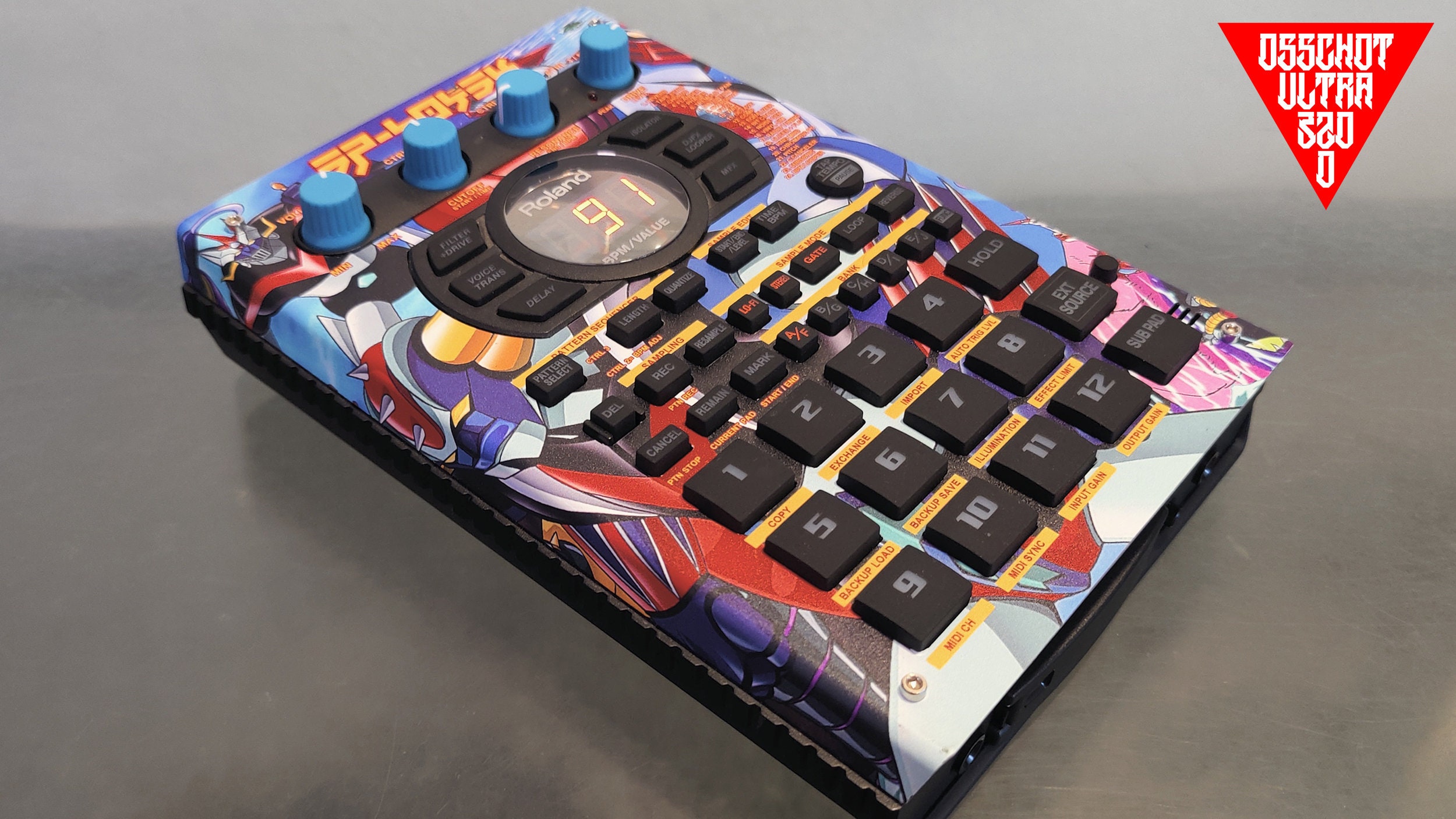 GONAGAI SP-404SX Vinyl Skin Decal (does NOT Fit MK2 Model!!) - Etsy