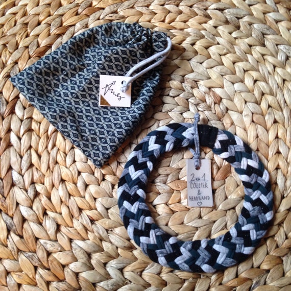 2-in-1 Headband Necklace Amazon.com : Mia Metal Chain Headwrap, 2 in 1 Hair Accessory  main image 3
