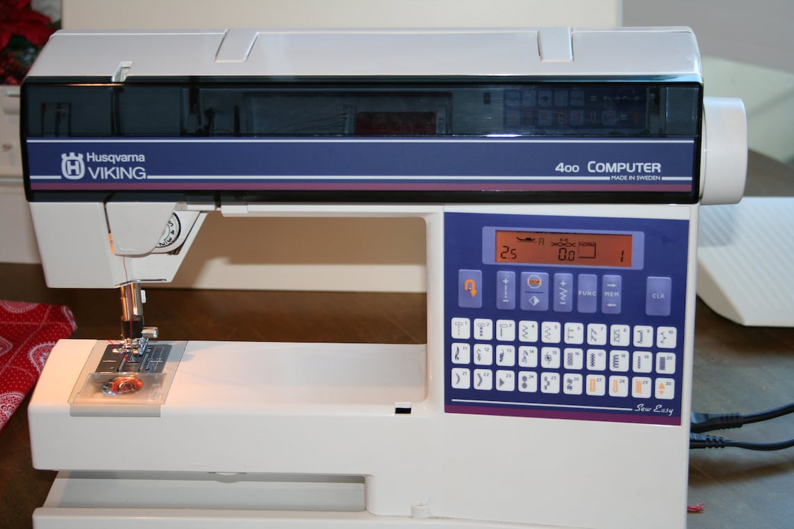 Husqvarna Viking 400 Sewing Machine Etsy