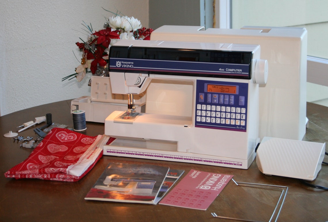 Husqvarna Viking 400 Sewing Machine Etsy