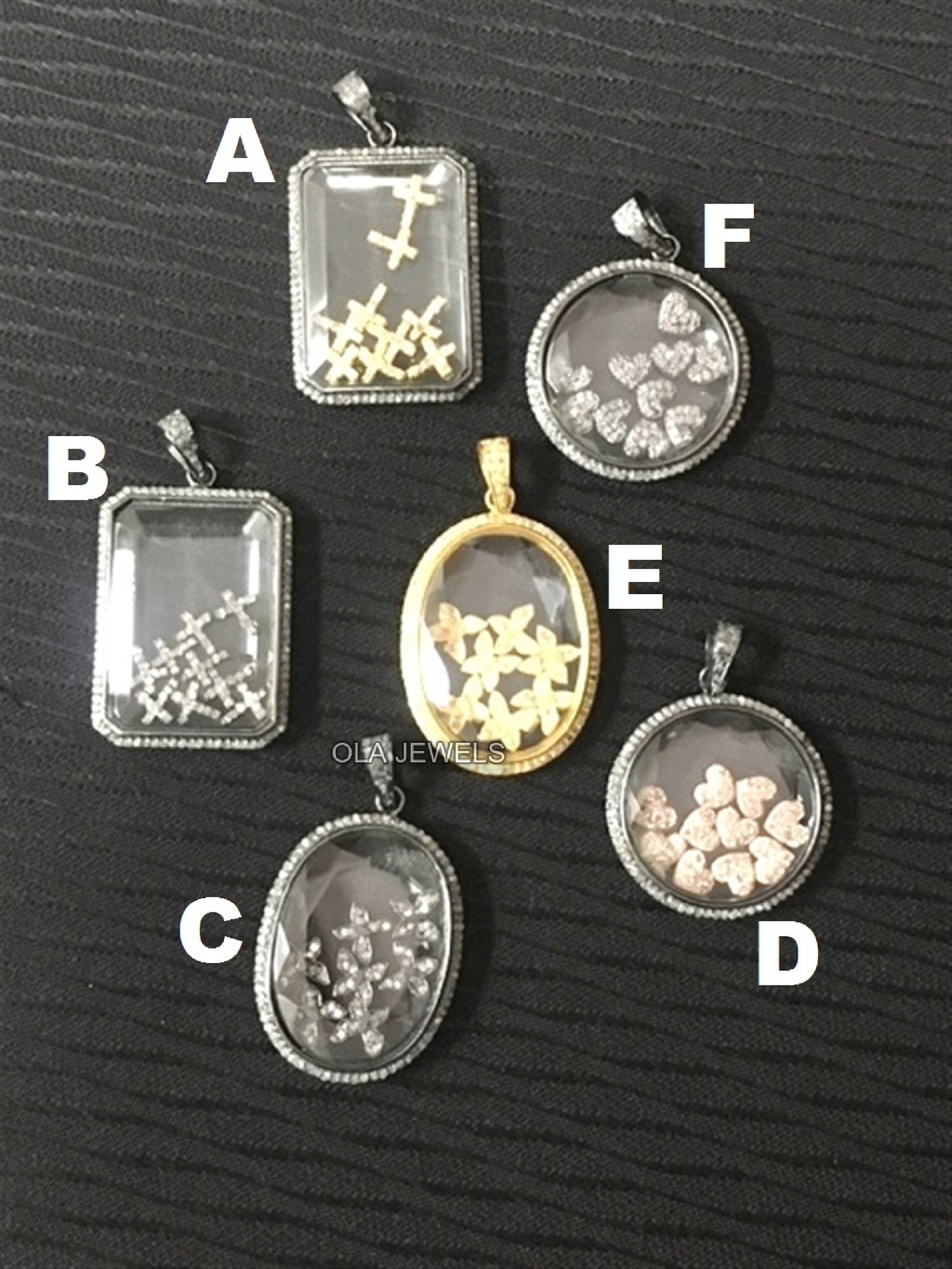 Massiver Sterling Silber 925 schwarz Finish und vergoldeter | Etsy