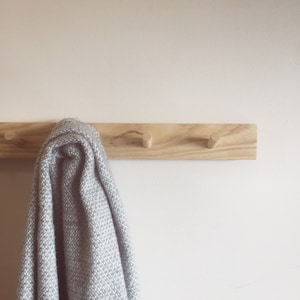 Ash Peg Rail Coat Hook by BANTHORPE + CO.