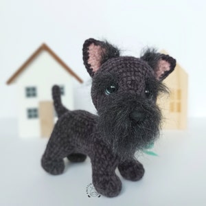 Handmade crochet small Scottish Terrier