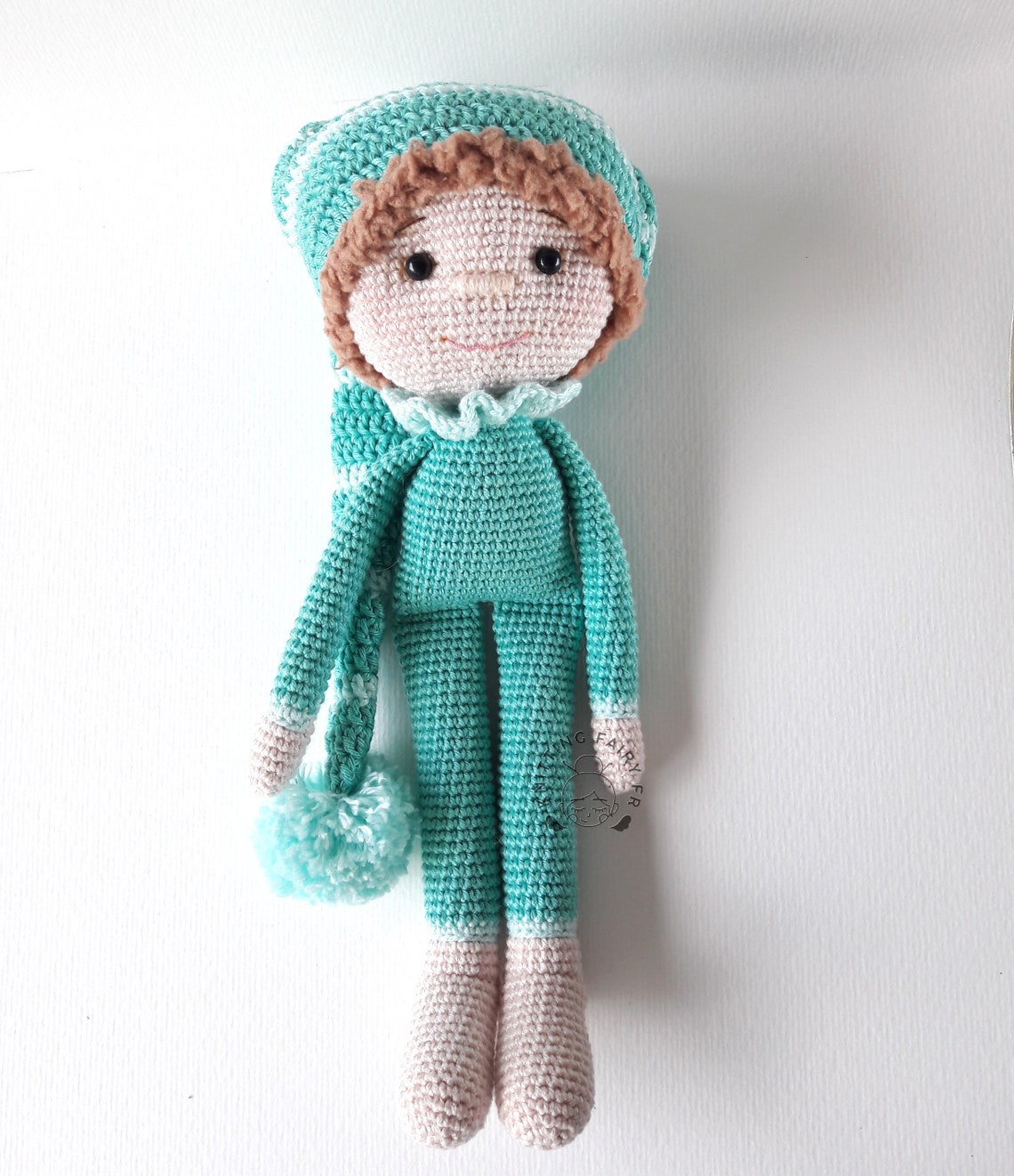 Crochet Handmade Sleeping Doll Boy/ Cotton Doll/ Baby Toys Etsy