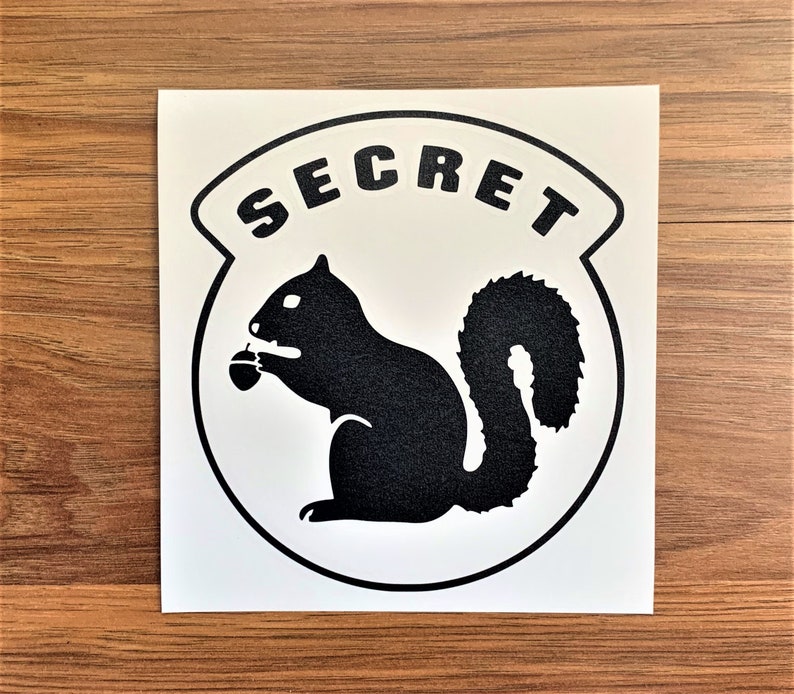 Secret Squirrel Decal Special Forces Military Morale vinyl ...