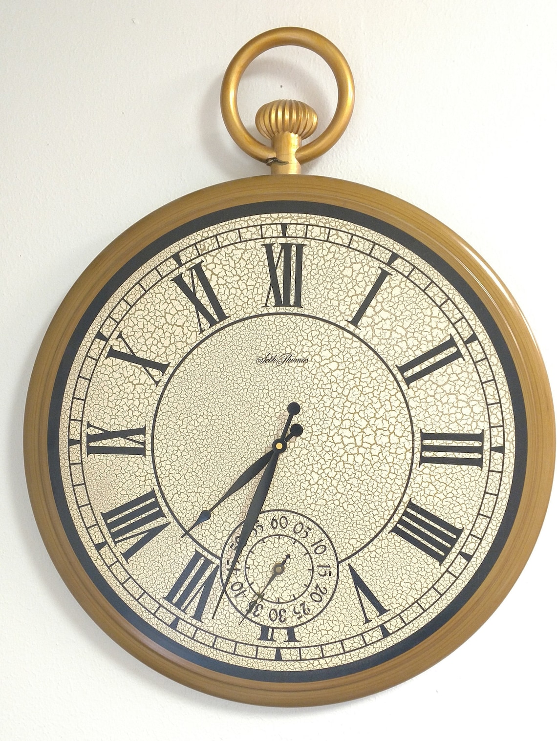 Extra Large Pocket Watch Wall Clock Etsy Ireland