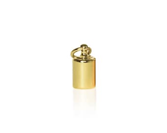 Charm my mil by Mon Petit weight - gold plated 16 k Yellow