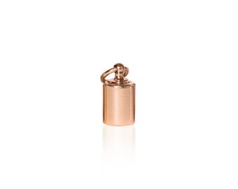 Charm my mil by Mon Petit weight - plated 18 k rose gold