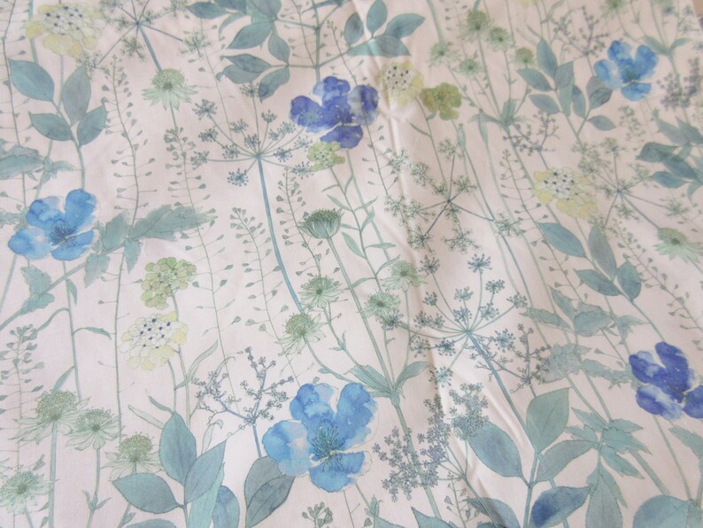 1m(+1yd) or FQ set of Liberty Irma Tanalawn Blue
