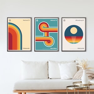 Impresiones de arte mural de música retro de los años 70 y 80, póster de colores clásicos, minimalista escandinavo, conciertos de festivales, new wave, folk, electro, decoración del hogar