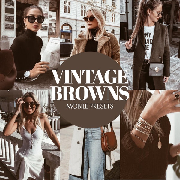 VSCO A4 Presets, VSCO filter Lightroom Presets | Vintage Film presets for Fashion & Portraits | Black Brown Skin VSCO presets for instagram