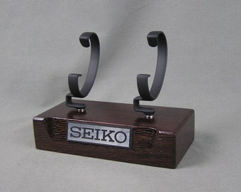 Watch Stand, Watch Holder, Watch Display, Wenge