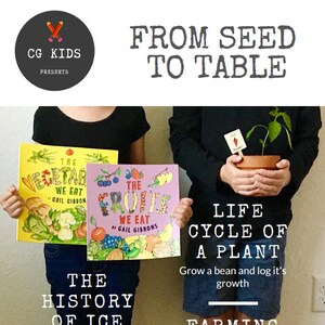 From Seed to Table Homeschool Study