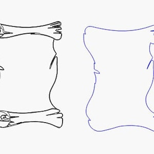 Parchment dxf file