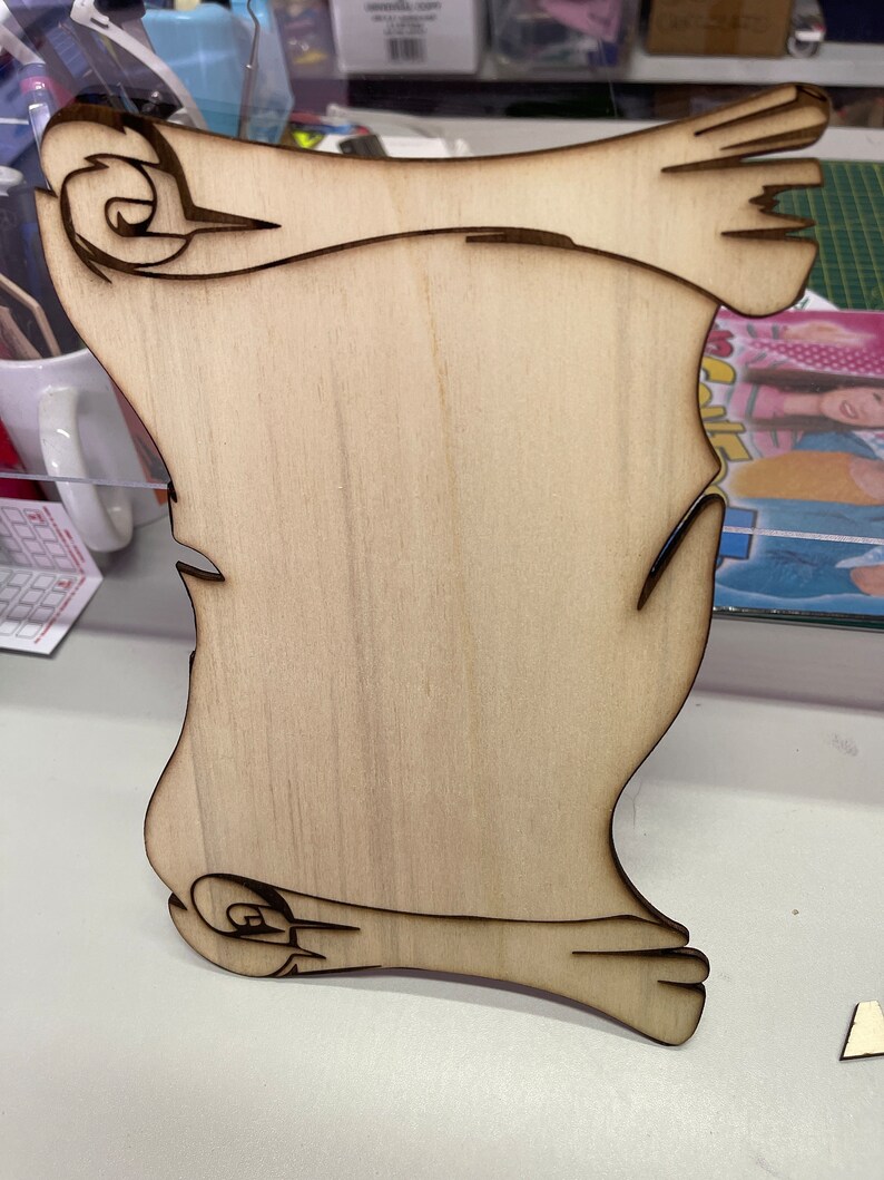 Parchment Dxf File Etsy