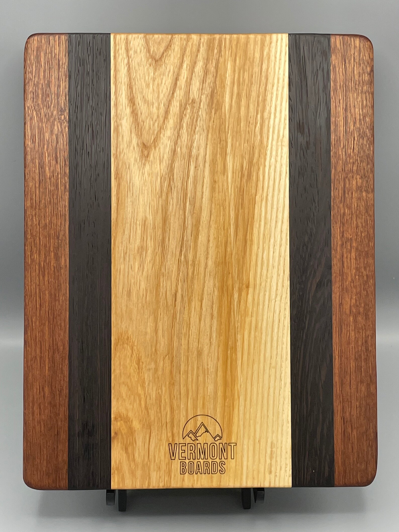 Vermont Made Exotic Wood Cutting Board Ia Large Etsy