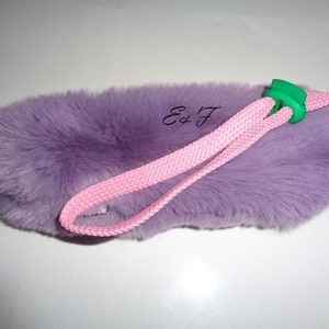 Fur dog dummy fur tractor rabbit IMITAT training fur dummy 80 grams lilac price per piece