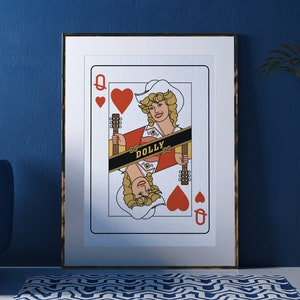 Queens: Dolly A4 Art Print